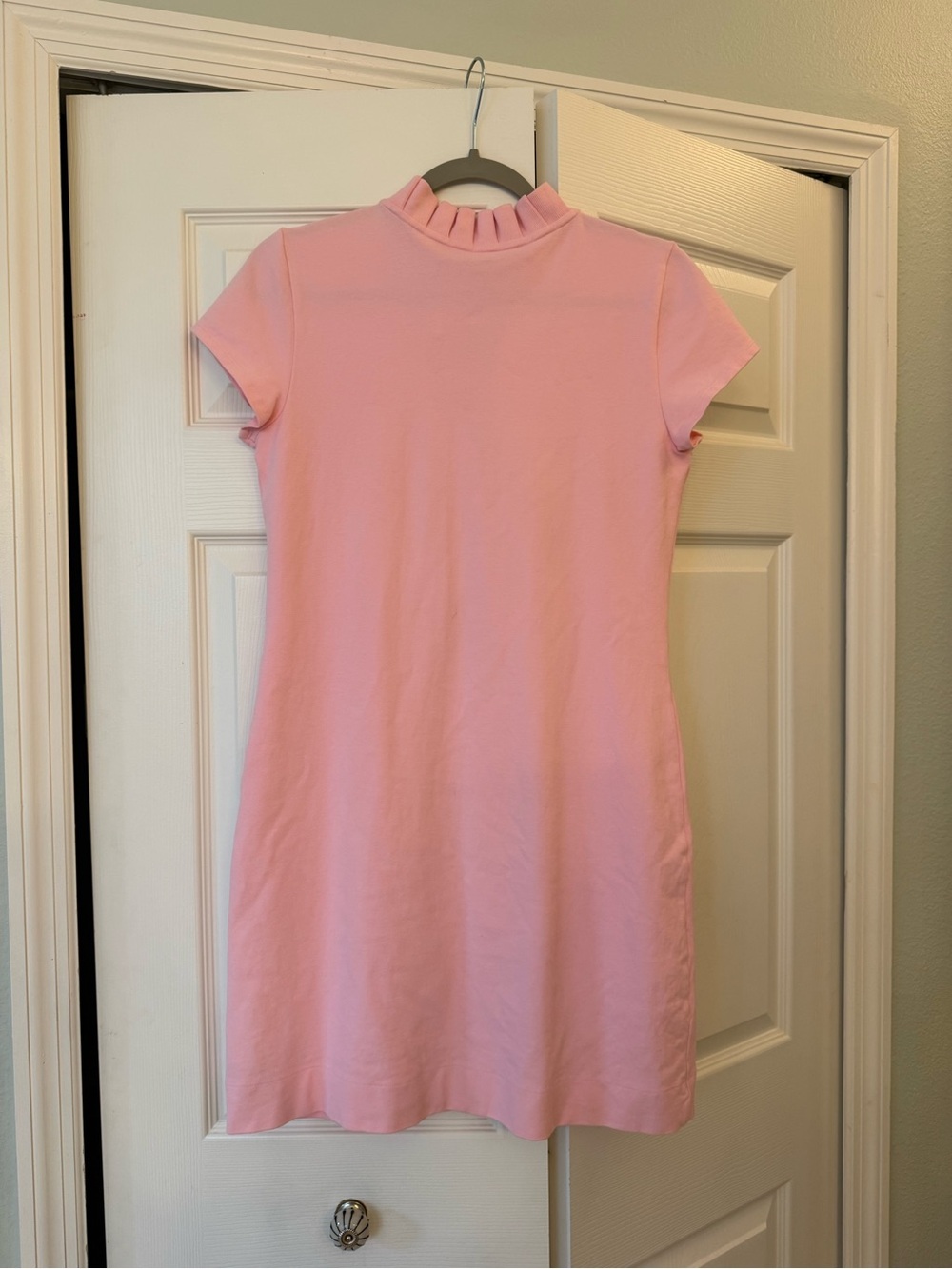 Lilly Pulitzer clary polo dress Pink size medium like new - Picture 7 of 9